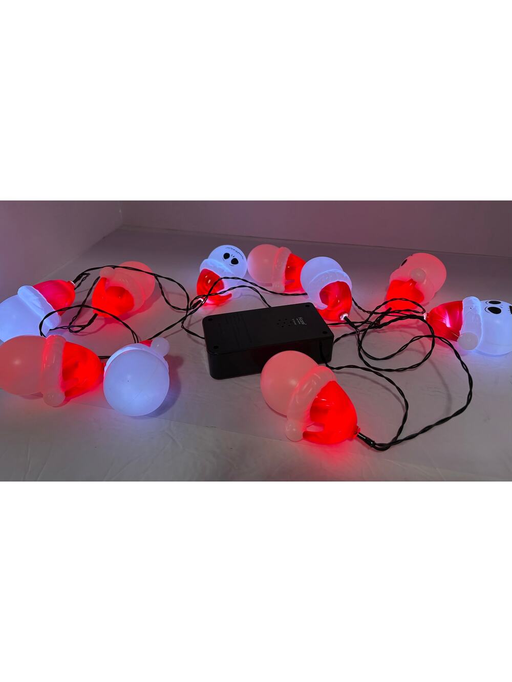 The Nightmare Before Christmas Jack Skellington Santa Musical String Lights LED